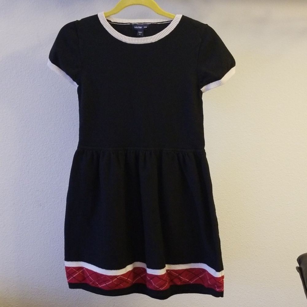 ⛔️SOLD⛔️Gap sweater dress red, black, ivory
